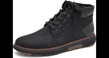 Rieker Heren Veterboot - B3315-00 Zwart - Wijdte H - Maat 43