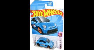 HOT WHEELS FIAT 500e 22/250 BLUE 1:64 HW COMPACT KINGS 2/5