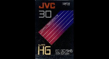 JVC EC-30 SHG 30min Super High Grade VHS-C camcorder cassette