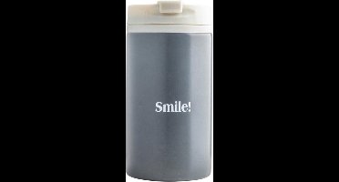 Gusta - To Go Mok 'Smile' (Antraciet)