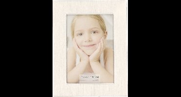 Cepewa Aluminium fotolijst rechthoek - zilver - voor kleine portret foto van 5,5 x 8 cm