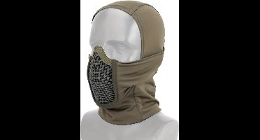 Bovista Airsoft Masker - Paintball - Mask - Tactical Helmet - Helm - Groen