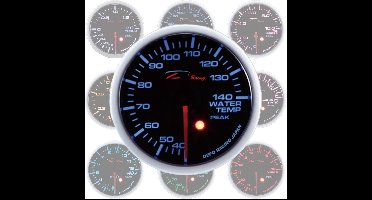 Depo Racing Meter SKPK Series Zwart 52mm Oliedruk