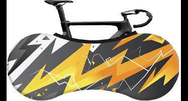 Fietshoes - Fietscover - Fietsbeschermhoes - Rekbaar - Racefiets Hoes - Verschillende patronen - Bliksem