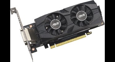 ASUS NVIDIA GeForce RTX 3050 LP BRK OC Edition - Videokaart - 6GB - GDDR6 - PCIe 4.0 - 1x HDMI 2.1 - 1x DisplayPort 1.4 - 1x DVI-D