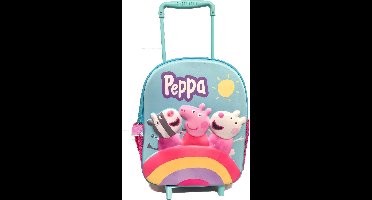 PEPPA PIG & Friends Regenboog Trolley Rugzak 2-5 Jaar