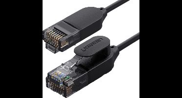 Ugreen - kabel - Internet netwerkkabel Ethernet patchkabel RJ45 Cat 6A UTP 1000Mbps - 2 - m - zwart - (70334)