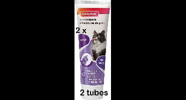 2 X beaphar haarbalpasta voor katten 2 x 100g
