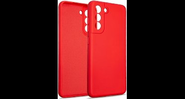 Beline Siliconen Hoesje Samsung M53 M536 rood/rood