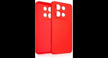 Beline siliconen hoesje voor Poco X6 rood/ed
