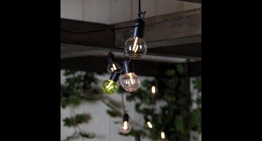 Star Trading feeënverlichting Fiesta, decoratie, kleurrijk, LED, timer, warm wit, voor buiten, 3,6 meter