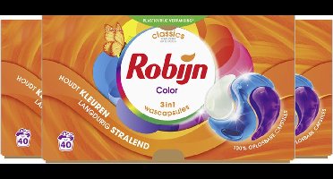 Robijn Classics Color 3-in-1 Wascapsules - 180 wasbeurten - Voordeelverpakking