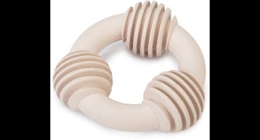 Beeztees Puppy Dental Ring - Hondenspeelgoed - Roze - 8x8x3 cm