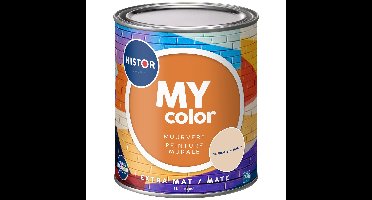 Histor MY Color Muurverf Seriously Sand - Extra Mat - Reinigbaar - Extra Dekkend - 2.5L - Beige