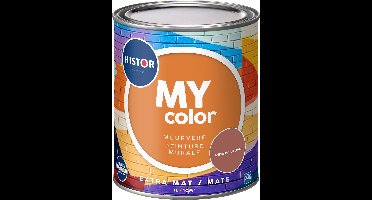 Histor MY Color Muurverf Extra Mat - Reinigbaar - Extra Dekkend - 2.5L - Desert Squall - Rood