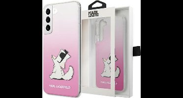 Karl - Lagerfeld - KLHCS22MCFNRCPI S22+ S906 hardcase roze/roze Choupette Eat