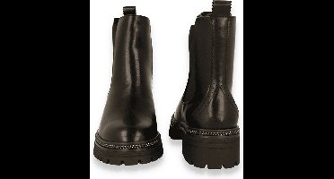 Marco Tozzi Dames Chelseaboot 2-25443-43 001 F-breedte Maat: 38 EU