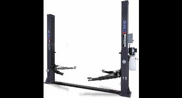 Weber hefbrug 2 koloms hydraulisch - 4,2 ton - elektronische ontgrendeling - zwart