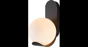 Nordlux Dalius-wandlamp-E27-zwart
