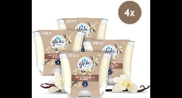Glade Lang Brandende Kaars Romantic Vanilla Blossoms 100% Raapzaadwax
