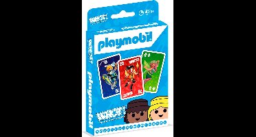 Winning Moves Playmobil - Speelkaarten - WHOT! (Meertalig)