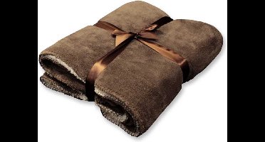 D- Unique Living | Coby plaid 130x160cm taupe