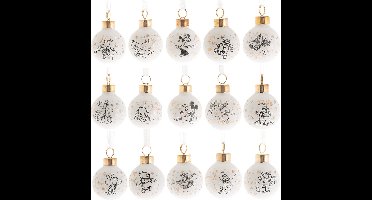 Disney Set met 15 Kleine Kerstballen