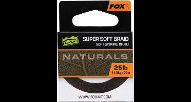 FOX Soft Sinking Naturals Braid - Onderlijnmateriaal