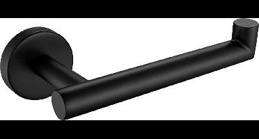 Profielenloods - WC rolhouder zwart - Monteren met schroeven