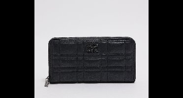 Calvin Klein - Portemonnee Dames - Metalen rits - Zwart