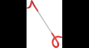 Luvetrex ® Lantaarnhouder voor kamperen en tuin - Lantaarnhaken - Multifunctionele haken voor tentstokken - Ophanghaak voor tentlamp - Ophanghaak (1 stuk - Rood + Zilver)