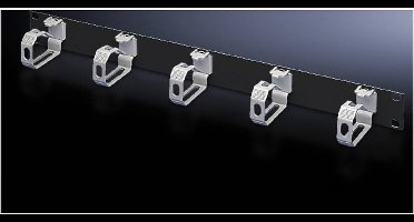 Rittal 7159017 19 inch Rangeerpaneel 1 HE Diepzwart (RAL 9005)