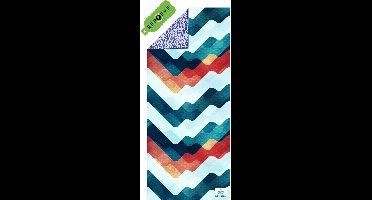 SooBluu sneldrogende reishanddoek XS - sporthanddoek - fitness towel - gym towel - extra lichtgewicht - NAMI - 50X130 cm