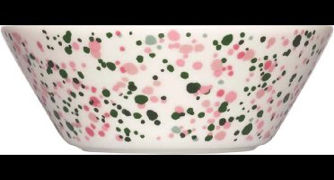 Iittala Oiva Toikka Collect Helle bowl 15cm roze-groen
