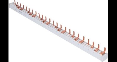 Aansluitkam pen 3-fase, 4-Polig, voor 6 aansluitingen, 24x pen 10mm2