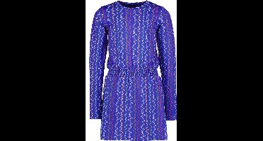 4PRESIDENT Meisjes jurk - Bluing Aop - Maat 92 - Meisjes jurken