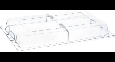 HENDI Presentatiekap – GN 1/1 – Polycarbonaat – 530x325x76 mm