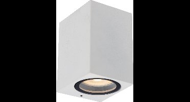 Lucide ZARO - Wandspot / Wandlamp Binnen/Buiten - 1xGU10 - IP44 - Wit