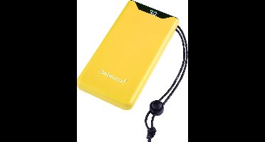(Intenso) F10000 Powerbank 10.000 mAh Li-Po - display - PD en QC 3.0 - geel (7332039)