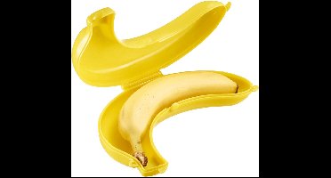 Westmark bananendoos – Praktische premium bananentrommel, Robuust & BPA–vrij, Perfecte bescherming voor onderweg – 235 x 139 x 52 mm