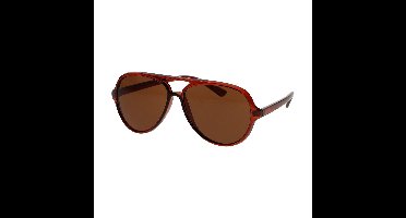 Spectrum Zonnebril Vintage Piloot Bruin Dames