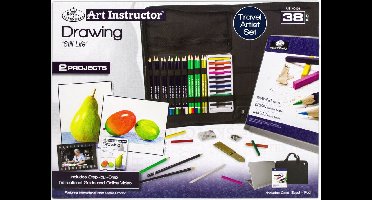 Royal Langnickel - Tekenset Art Instructor Small Clearview Set - AIS-DRW3104
