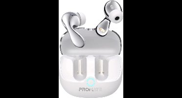 ProMate® Baton - High-Definition Hybrid ANC TWS Earbuds with IntelliTouch - Active Noise Cancellation - 40 Uur Afspeeltijd - Ergonomisch Ontwerp - IPX4 Waterbestendig - Voor Ongeëvenaarde Geluidskwaliteit