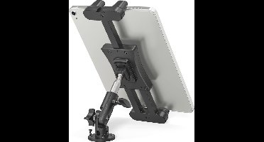 Tablethouder met Lange Arm voor Auto en Muurbevestiging - Verstelbare Tabletstandaard voor Smartphones en Tablets van 4,7 tot 12,9 inch