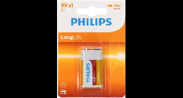 Philips Longlife 9v 6F22