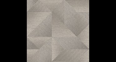 Dutch Wallcoverings - Exclusive Threads Geometric Taupe - TP422975