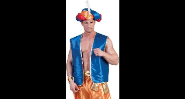 Ali Baba vest deluxe blauw - Maat 56/58