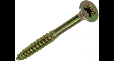 Mack Spaanplaatschroef PZ1 16 stuks 6,0 x 60 mm