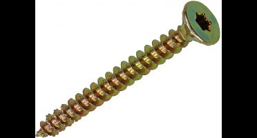 Mack Spaanplschr.vzkop-zelfb.geelverz.13 st 4.5 x 45 mm