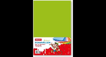 CREAKIT. Foamvellen – 10 vellen – Foampapier A4 Formaat – Knutselpapier – 2 mm – Meerkleurig